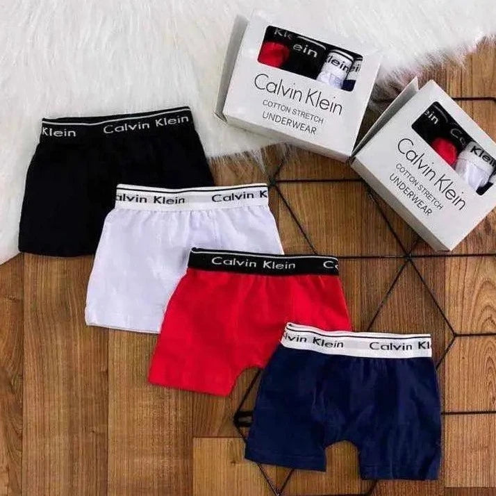 Cueca Infantil Box Calvin Klein - Loja do Bryan